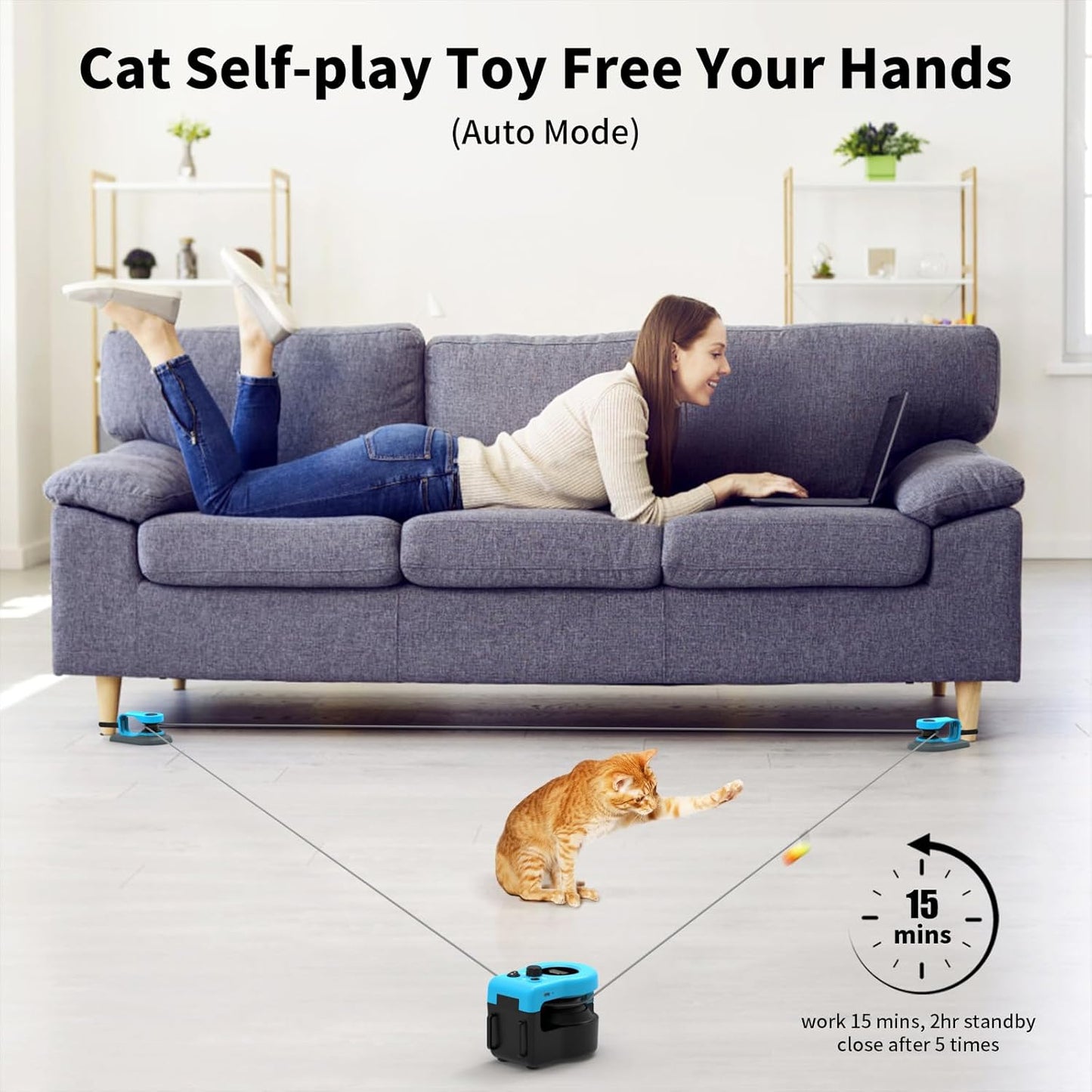 THE VIRAL KITTIE™ SMART CHASER