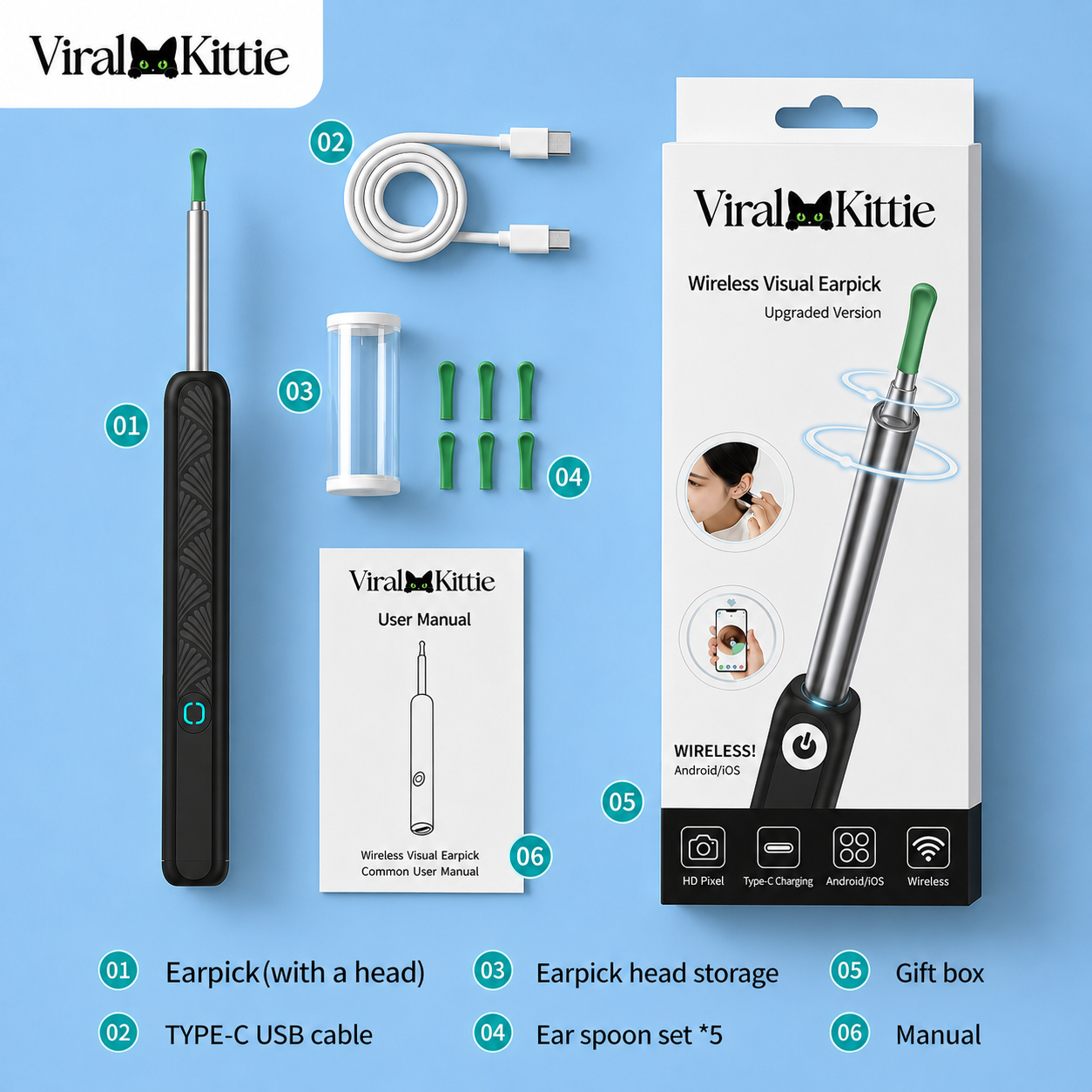 THE VIRAL KITTIE™ EAR SCOPE