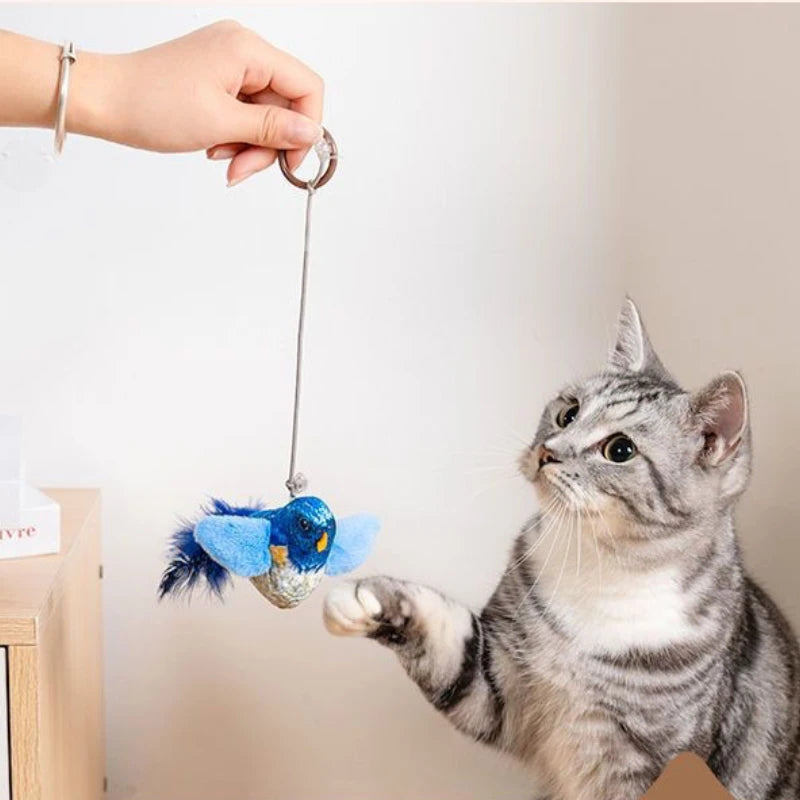 THE VIRAL KITTIE™ CHIRPING BIRD TOY