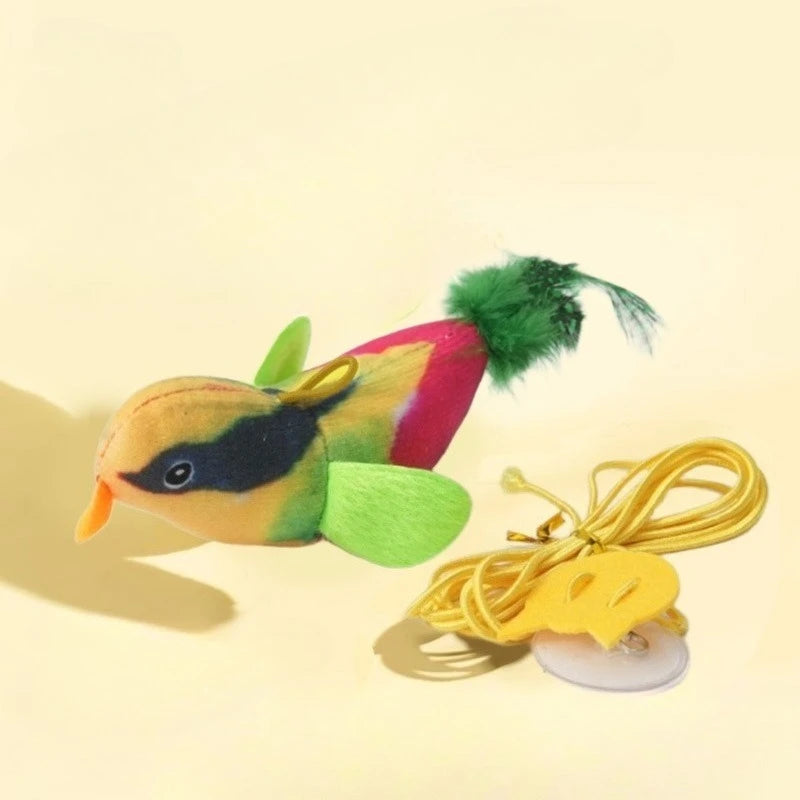 THE VIRAL KITTIE™ CHIRPING BIRD TOY