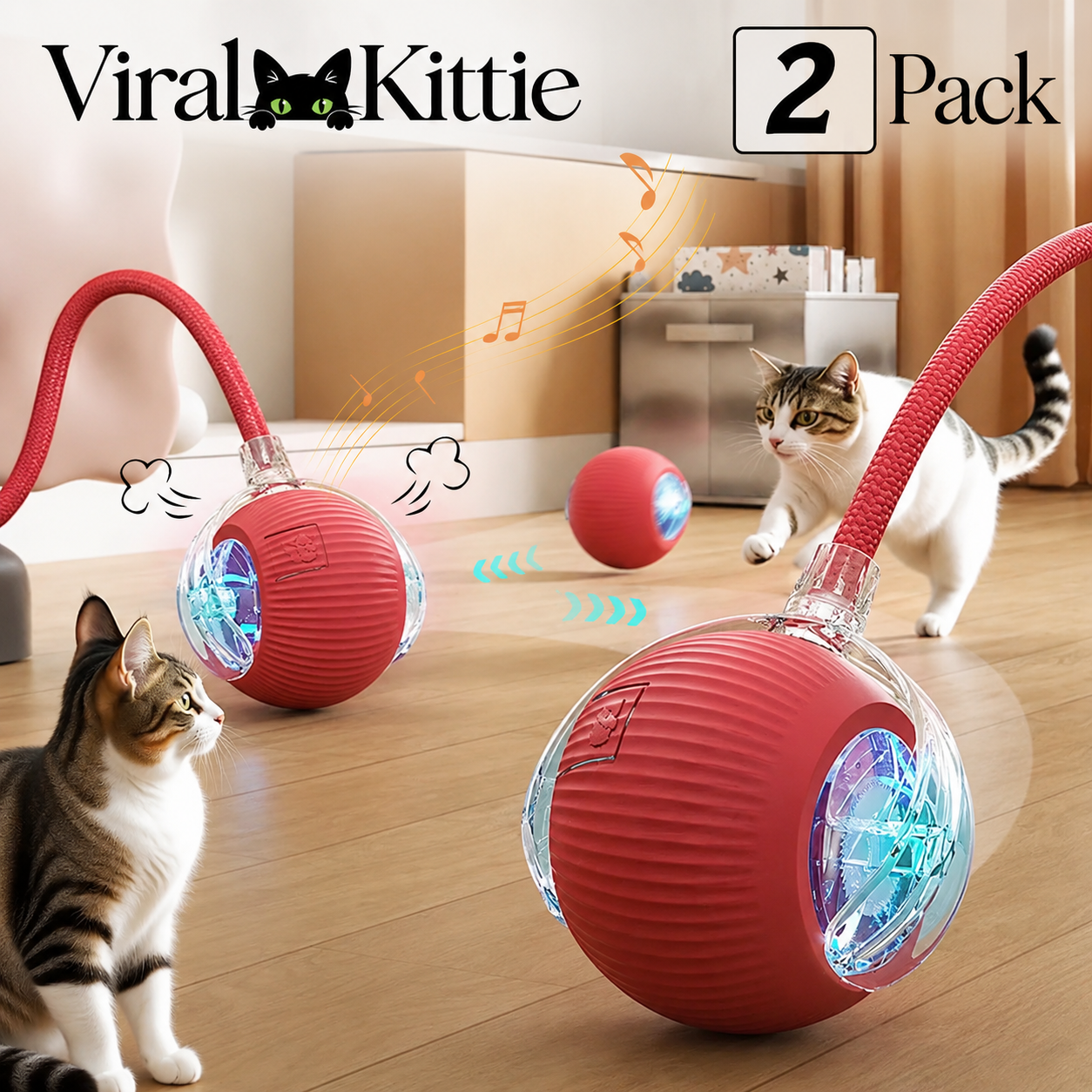 THE VIRAL KITTIE™ SMART ROLLER