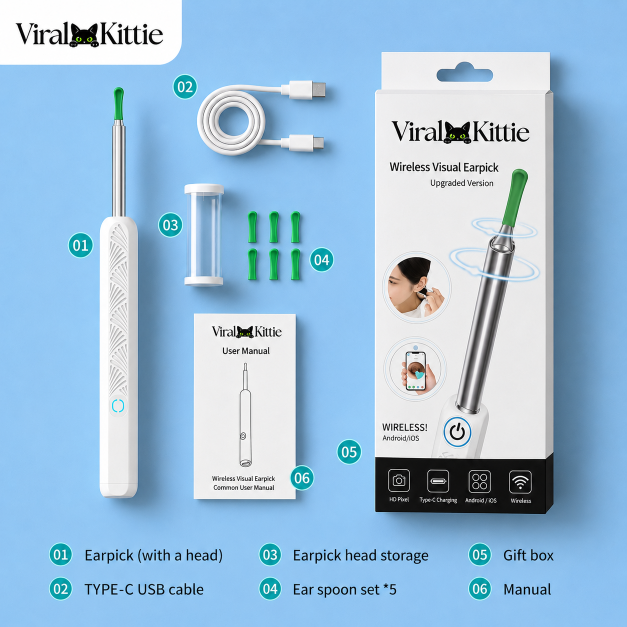 THE VIRAL KITTIE™ EAR SCOPE